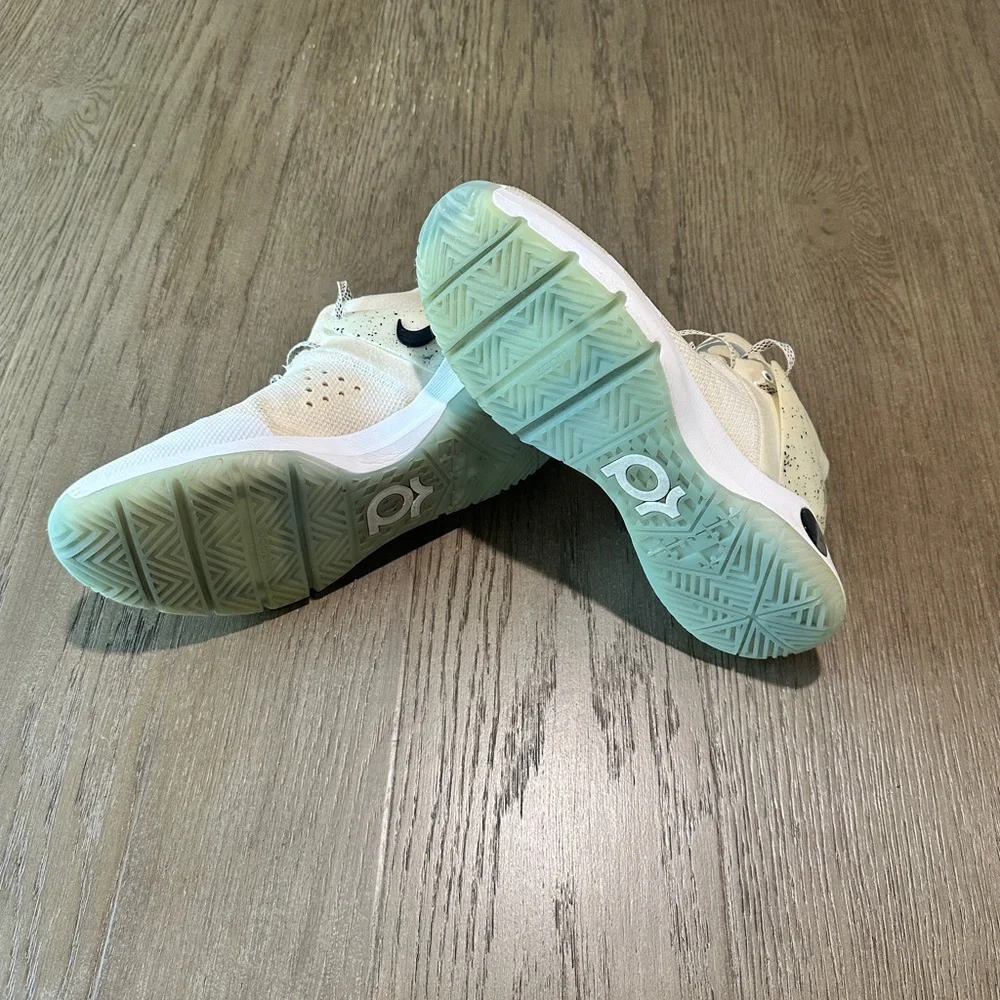 Nike KD Trey 5 Basketball Shoes Size 9.5 Cream Black - Picture 10 of 11